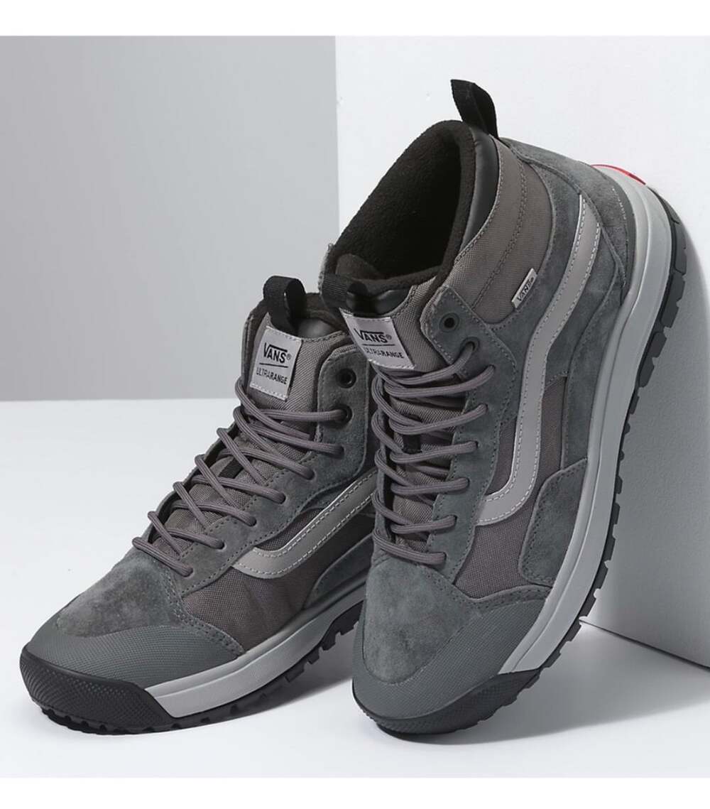 Vans UltraRange EXO Hi MTE-1 Size 13 Pewter Gray Black Boots New with tags !!